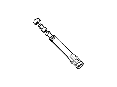 1990 BMW 525i Spark Plug Wires - 12121726037