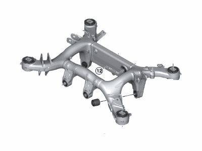 BMW X6 Axle Beam - 33316894149