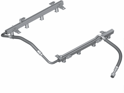 BMW 650i Fuel Rail - 13537534743