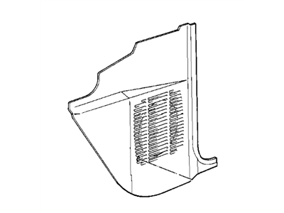 BMW 51431965789 Lateral Trim Panel Front Left