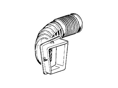 1990 BMW 735i Air Hose - 13711726133