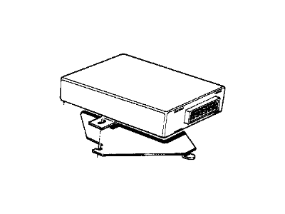 1980 BMW 633CSi Cruise Control Module - 65711386189