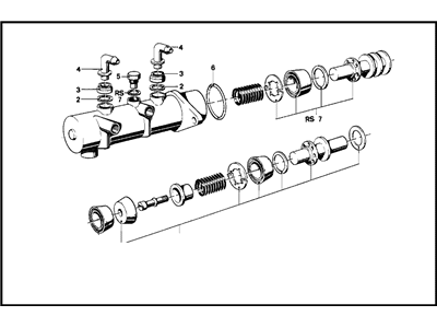 BMW Bavaria Brake Master Cylinder - 34311120479