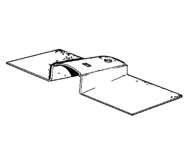 BMW 51481953624 Front Floor Panel Sound Insulation