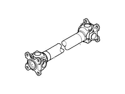 2006 BMW 525xi Drive Shaft - 26207534636