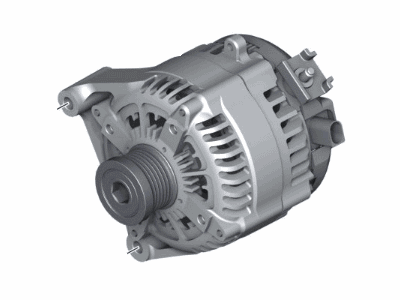 2009 BMW M6 Alternator - 12317836592