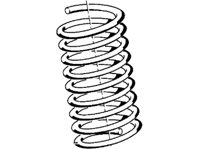 1986 BMW 528e Coil Springs - 33531125326