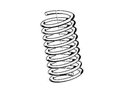 1982 BMW 528e Coil Springs - 33531128708