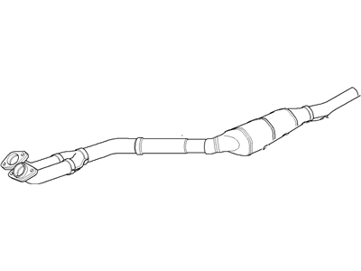 1999 BMW 540i Catalytic Converter - 18307505322