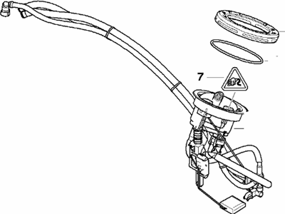 BMW 16112283495 Fuel Pump And Sender Assembly