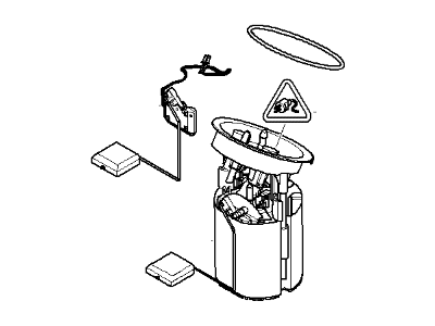 BMW 16112283497 Fuel Pump Level Sensor Repair Kit