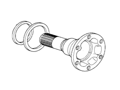 BMW 33131214102 Drive Flange Output