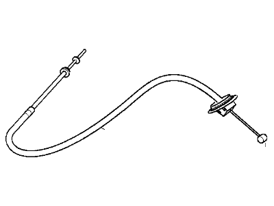 1999 BMW 323i Throttle Cable - 35411164595