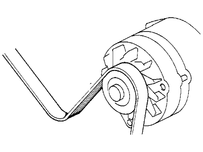 2000 BMW 750iL Serpentine Belt - 11281747922