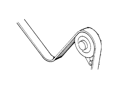 2001 BMW 750iL Drive Belt - 11287512972