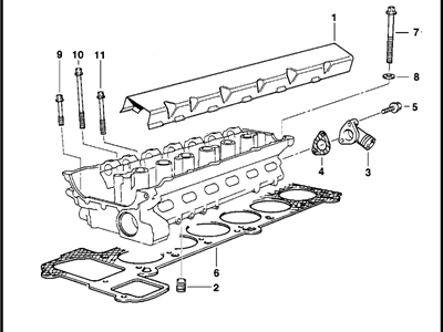 2000 BMW Z3 M Cylinder Head Gasket - 11129069861