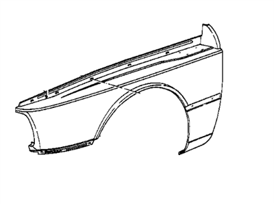 BMW 41351834745 Side Panel, Front Left