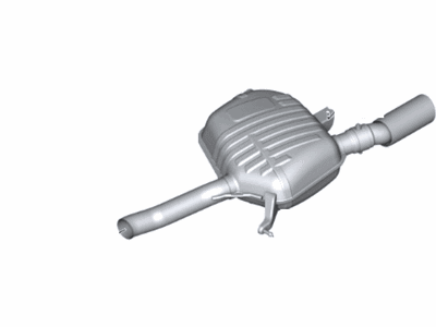 BMW 335d Exhaust Resonator - 18307799818