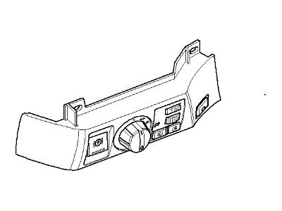 2007 BMW Alpina B7 Headlight Switch - 61316949933