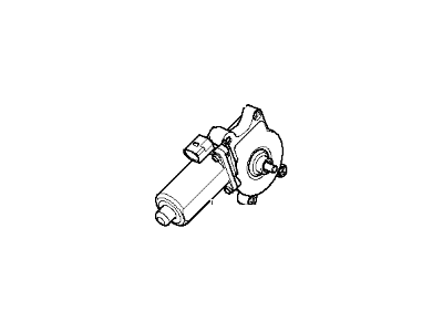 BMW Z4 M Window Motor - 67629116625