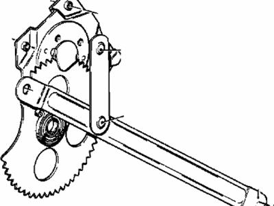 1975 BMW 530i Window Regulator - 51321809601