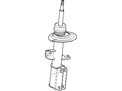 BMW 31316764604 Front Right Spring Shock Absorber Strut