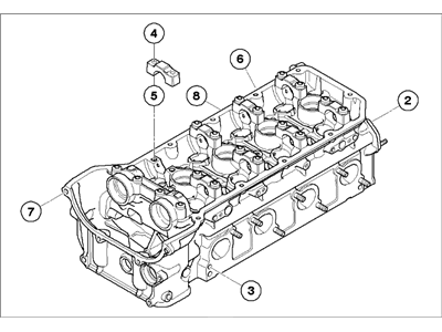 2012 BMW M3 Cylinder Head - 11127838147