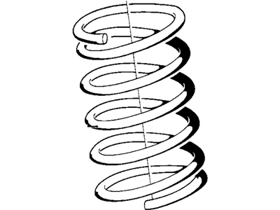 1983 BMW 733i Coil Springs - 31331124019