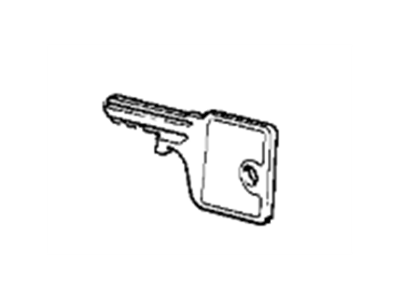 BMW 36131128377 Key (Blank)