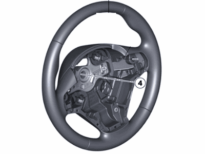 BMW ActiveHybrid 3 Steering Wheel - 32306878250