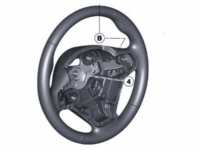 BMW 32306854755 Sports Steering Wheel Leather