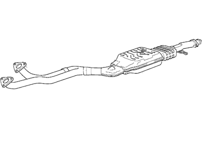 1999 BMW 323i Catalytic Converter - 18301709981