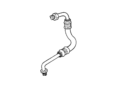 1980 BMW 633CSi Hydraulic Hose - 34321154342