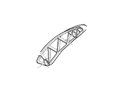 BMW 11317833937 Timing Chain Guide Rail