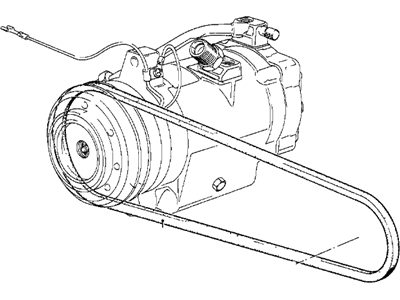 BMW 320i Serpentine Belt - 64521276096