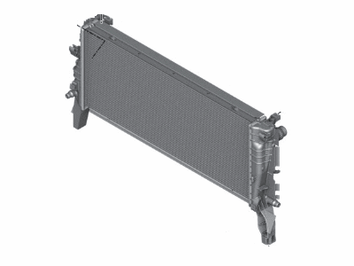 17117617636 BMW Radiator Illustration 1 of 1