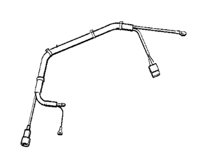 BMW 12511719537 Cable Harness Oil Level Switch