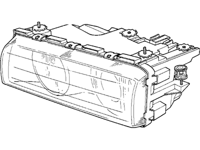 BMW 63128376392 Right Headlight