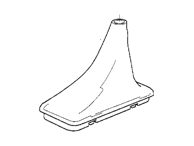 2001 BMW 530i Shift Linkage Boot - 25161421257