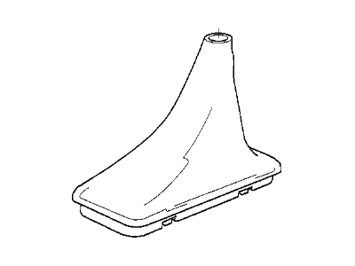 1998 BMW 740i Shift Linkage Boot - 25161422111