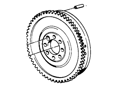 1994 BMW 320i Flywheel - 11221726833