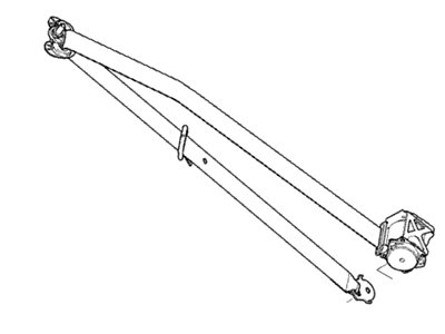 2007 BMW X5 Seat Belt - 72117171970