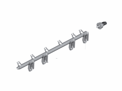 2008 BMW 135i Fuel Rail - 13537535897