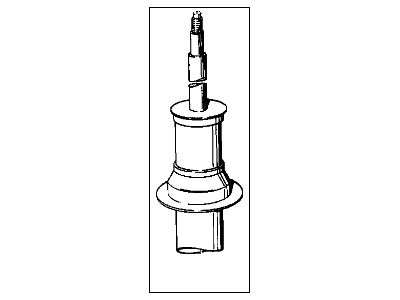 1977 BMW 530i Shock Absorber - 33521113016