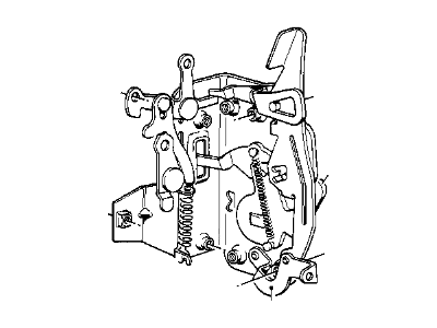 BMW 633CSi Door Latch Assembly - 51211838671