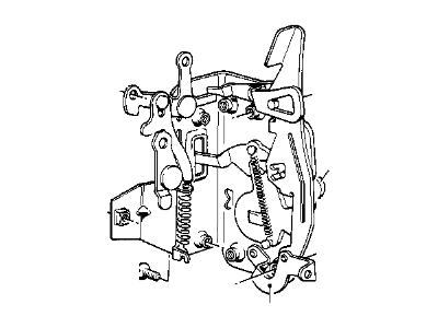 BMW 635CSi Door Lock Actuator Motor - 51211883997