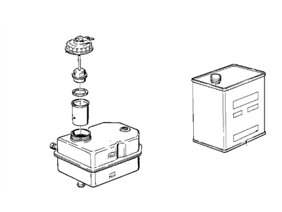 BMW 34321154907 Expansion Tank