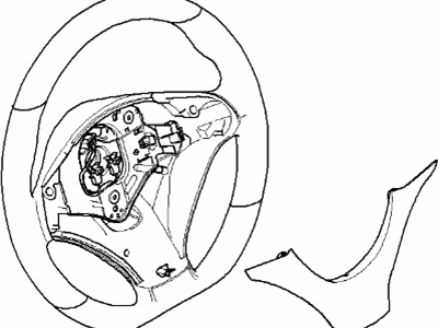 2010 BMW X5 Steering Wheel - 32302166619