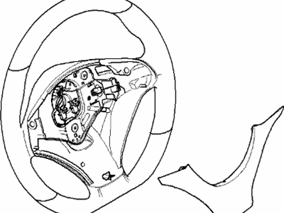 2013 BMW X6 Steering Wheel - 32302166620