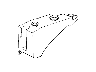 BMW 61661367597 Washer Fluid Reservoir